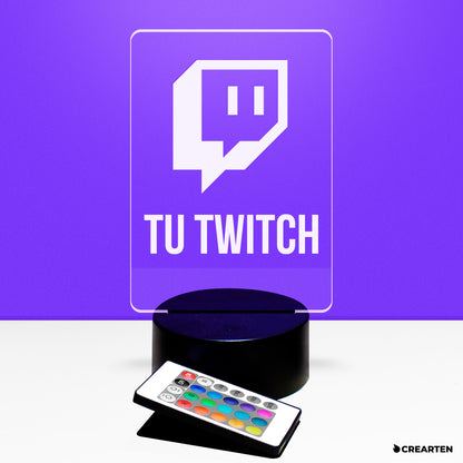 Twitch - Lámpara LED.