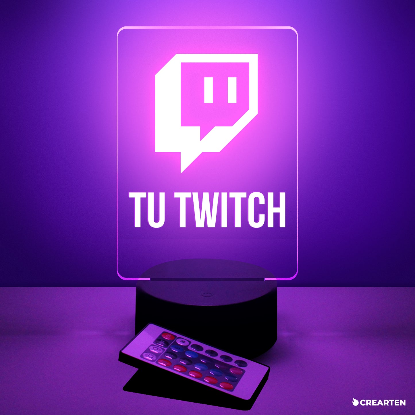 Twitch - Lámpara LED.