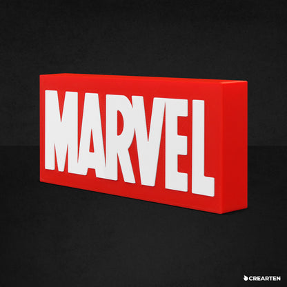 Logo 3D - Marvel.