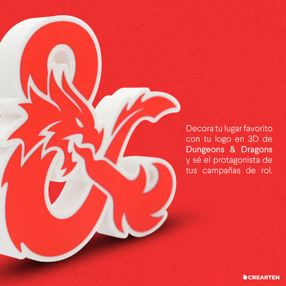 Dungeons & Dragons - Logo 3D.
