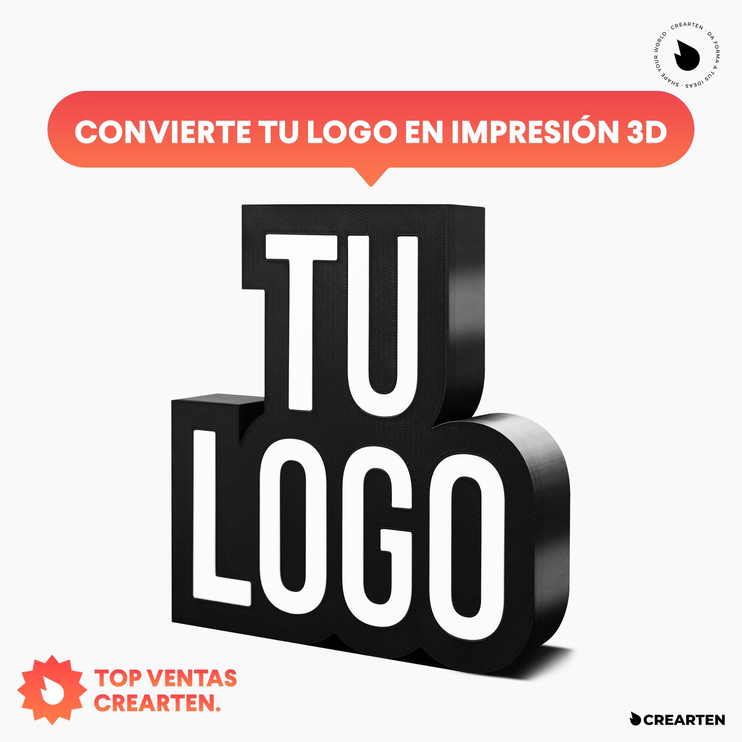 Your 3D Logo.