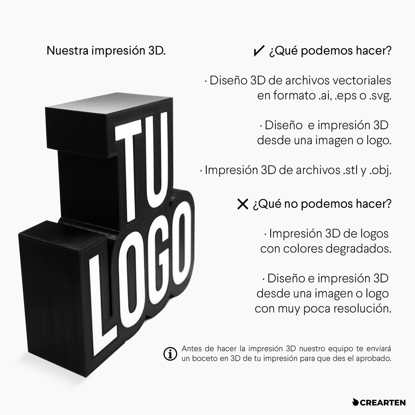 Tu Logo 3D.