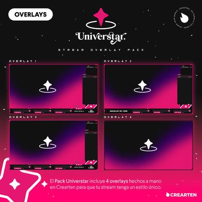 Universtar - Overlay Stream Pack.